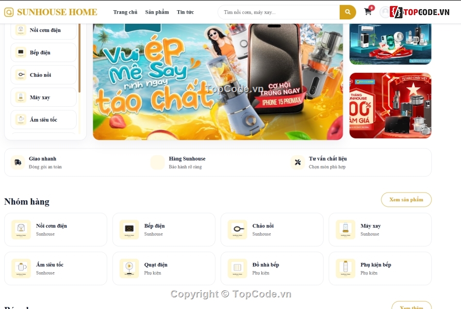 code bán hàng,đồ án bán hàng,web bán hàng